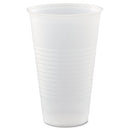 High-impact Polystyrene Cold Cups, 16 Oz, Translucent, 50 Cups/sleeve, 20 Sleeves/carton