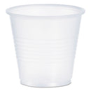 High-impact Polystyrene Cold Cups, 3.5 Oz, Translucent, 100/pack