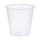 High-impact Polystyrene Cold Cups, 3.5 Oz, Translucent, 100 Cups/sleeve, 25 Sleeves/carton