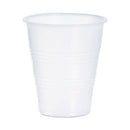 High-impact Polystyrene Cold Cups, 7 Oz, Translucent, 100 Cups/sleeve, 25 Sleeves/carton