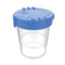 Antimicrobial No Spill Paint Cup, 3.46 W X 3.93 H, Blue