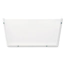 Unbreakable Docupocket Wall File, Letter Size, 14.5" X 3" X 6.5", Clear