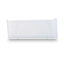 Unbreakable Docupocket Wall File, Legal Size, 17.5"  X 3" X 6.5", Clear