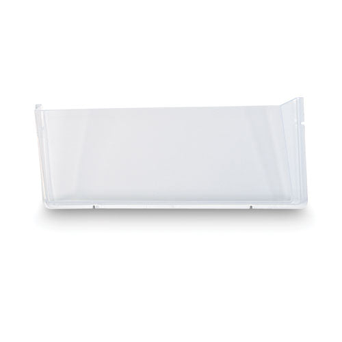 Unbreakable Docupocket Wall File, Legal Size, 17.5"  X 3" X 6.5", Clear