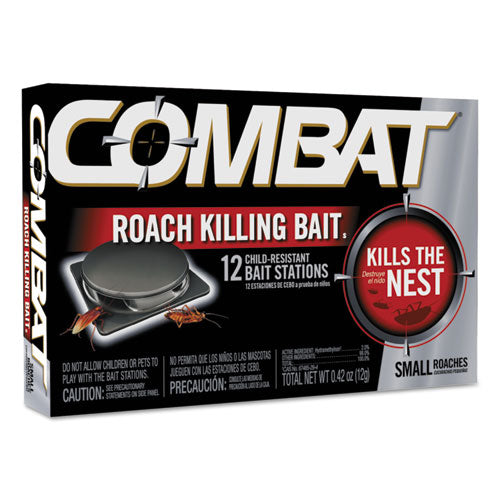 Small Roach Bait, 12/pack, 12 Packs/carton