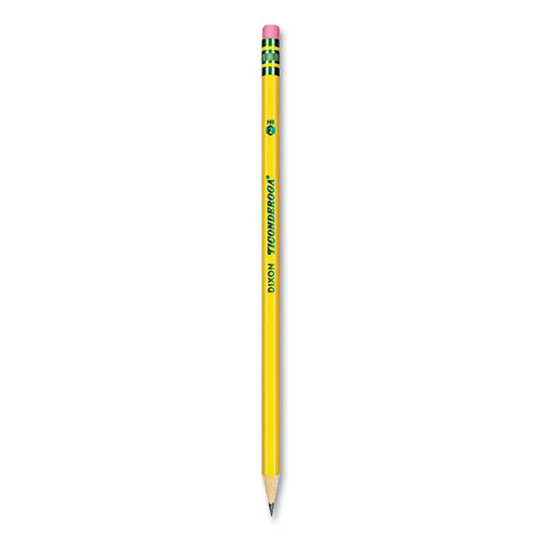 Pre-sharpened Pencil, Hb (#2), Black Lead, Yellow Barrel, Dozen