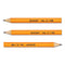 Golf Wooden Pencils, 0.7 Mm, Hb (#2), Black Lead, Yellow Barrel, 144/box