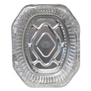 Aluminum Roaster Pans, Extra-large Oval, 230 Oz, 18.5 X 14 X 3.38, Silver, 100/carton