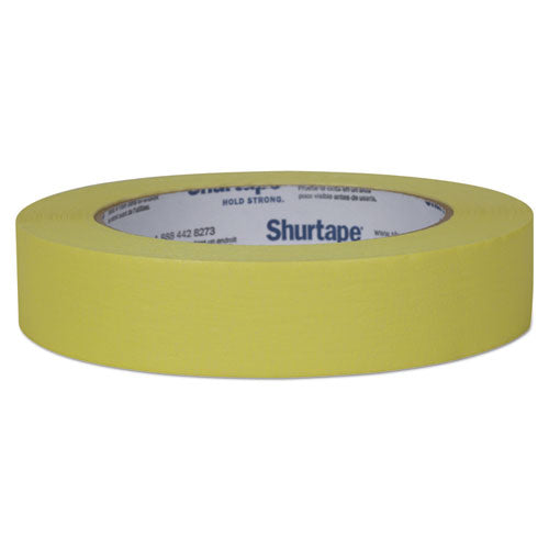 Color Masking Tape, 3" Core, 0.94" X 60 Yds, Yellow