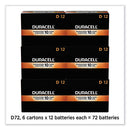 Coppertop Alkaline D Batteries, 72/carton