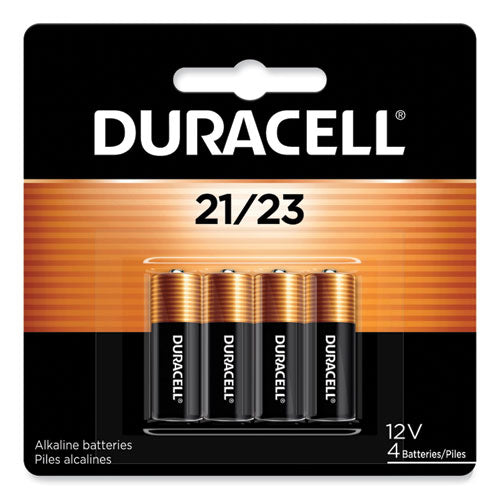 Specialty Alkaline Batteries, 21/23, 12 V, 4/pack