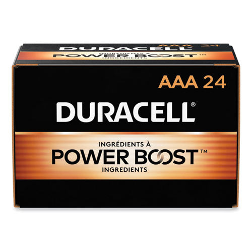 Power Boost Coppertop Alkaline Aaa Batteries, 24/box