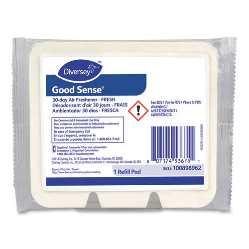 Good Sense 30-day Air Freshener, Fresh, 12/carton