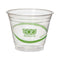 Greenstripe Renewable And Compostable Cold Cups, 9 Oz, Clear, 50/pack, 20 Packs/carton