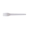 Plantware Compostable Cutlery, Fork, 6", Pearl White, 50/pack, 20 Pack/carton