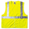 Glowear Class 2 Standard Vest, Mesh, Zip, Large To X-large, Lime