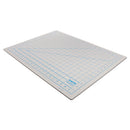 Self-healing Cutting Mat, Nonslip Bottom, 1" Grid, 18 X 24, Gray