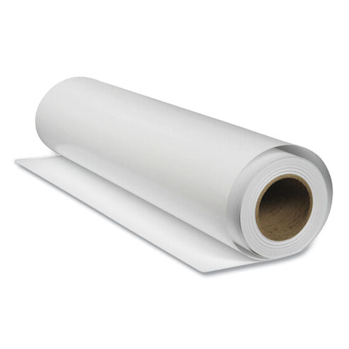Enhanced Adhesive Synthetic Paper, 44" X 100 Ft, White