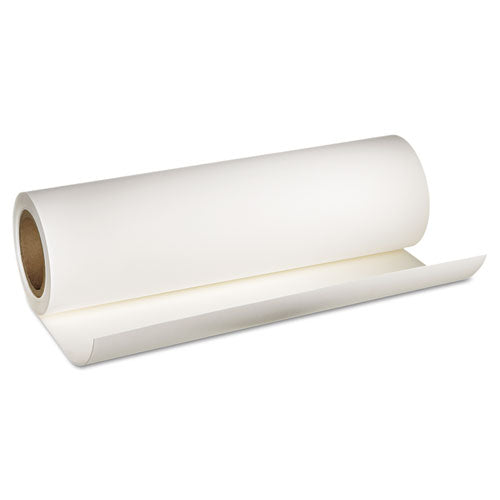 Hot Press Bright Fine Art Paper Roll, 16 Mil, 17" X 50 Ft, Smooth Matte White