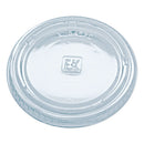 Portion Cup Lids, Fits 3.25 Oz To 5.5 Oz Cups, Clear, 2,500/carton