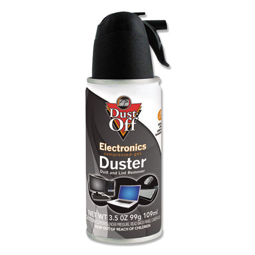 Disposable Compressed Air Duster, 3.5 Oz Can