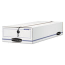 Liberty Check And Form Boxes, 9.5" X 23.75" X 4.5", White/blue, 12/carton