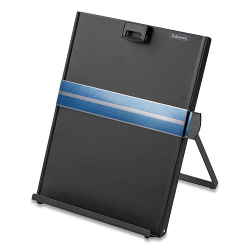 Metal Copyholder, 200 Sheet Capacity, Steel, Black