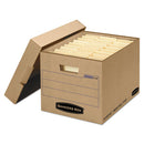 Filing Box, Letter/legal Files, 13" X 16.25" X 12", Kraft, 25/carton