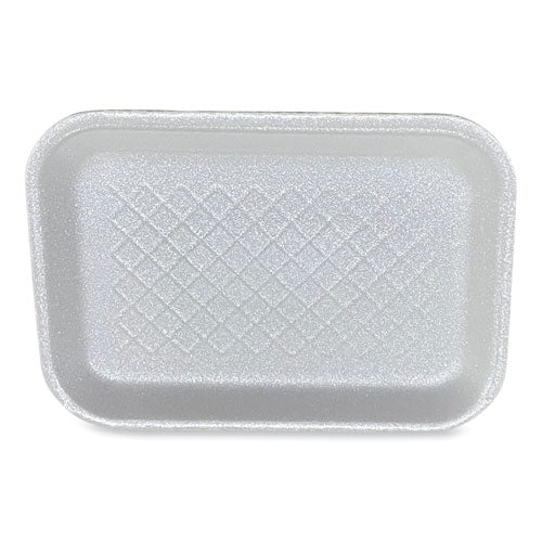 Meat Trays, #2s, 8.5 X 6 X 0.7, White, 500/carton