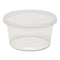 Plastic Deli Container With Lid, 12 Oz, Clear, Plastic, 240/carton