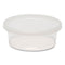 Plastic Deli Container With Lid, 8 Oz, Clear, Plastic, 240/carton