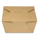 Reclosable Kraft Take-out Box, 30 Oz, Paper, 450/carton