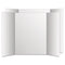 Two Cool Tri-fold Poster Board, 28 X 40, White/white, 12/carton