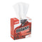 Medium Duty Premium Drc Wipers, 1-ply, 9.25 X 16.3, Unscented, White, 90 Wipes/box, 10 Boxes/carton