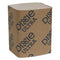 Interfold Napkin Refills 2-ply, 6.5 X 5 Folded, Brown, 6,000/carton