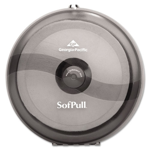 Sofpull High-capacity Center-pull Tissue Dispenser, 10.5 X 6.75 X 10.5, Smoke