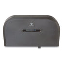 Jumbo Jr. Bathroom Tissue Dispenser, Double Roll, 22.1 X 4.8 X 12.1, Black