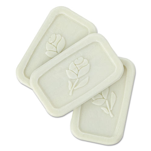 Unwrapped Amenity Bar Soap, Fresh Scent, # 1/2, 1,000/carton