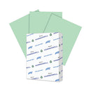 Colors Print Paper, 20 Lb Bond Weight, 8.5 X 11, Green, 500/ream