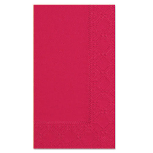 Dinner Napkins, 2-ply, 15 X 17, Red, 1000/carton