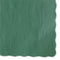 Solid Color Scalloped Edge Placemats, 9.5 X 13.5, Hunter Green, 1,000/carton