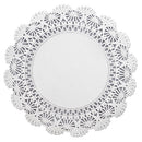 Cambridge Lace Doilies, Round, 6", White, 1,000/carton