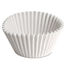 Fluted Bake Cups, 2.25 Diameter X 1.88 H, White, Paper, 500/pack, 20 Packs/carton