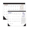 Recycled Zodiac Desk Pad Calendar, Zodiac Artwork, 17 X 22, White Sheets, Black Binding/corners, 12-month (jan-dec) 2024