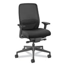 Nucleus Series Recharge Task Chair, Supports Up To 300 Lb, 16.63 To 21.13 Seat Height, Black Seat/back, Black Base