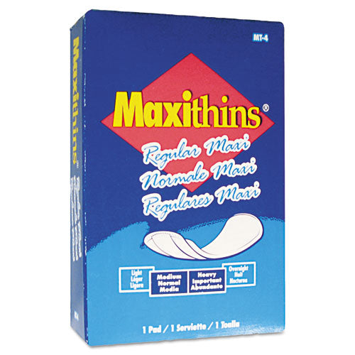 Maxithins Vended Sanitary Napkins