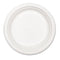Paper Dinnerware, Plate, 8.75" Dia, White, 500/carton