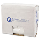 High-density Commercial Can Liners, 16 Gal, 6 Microns, 24" X 33", Natural, 50 Bags/roll, 20 Rolls/carton