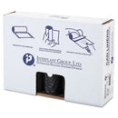 Low-density Commercial Can Liners, 60 Gal, 1.4 Mil, 38" X 58", Black, 20 Bags/roll, 5 Rolls/carton