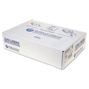 Low-density Commercial Can Liners, 60 Gal, 1.15 Mil, 38" X 58", Clear, 20 Bags/roll, 5 Rolls/carton